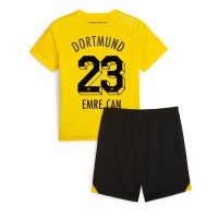 Borussia Dortmund Emre Can #23 Hemmaställ Barn 2023-24 Korta ärmar (+ Korta byxor)